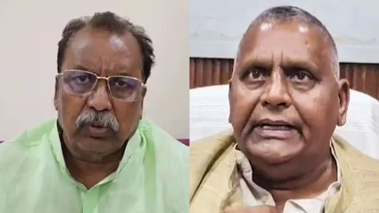 Photo of कानपुर देहात में बीजेपी सांसद देवेंद्र सिंह भोले और पूर्व सांसद अनिल शुक्ला के बीच हाथापाई