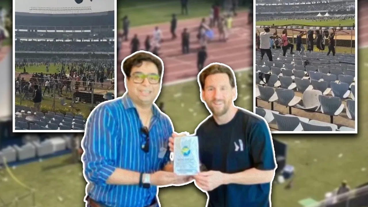 Photo of मेसी इवेंट में अव्यवस्था पर पुलिस की कार्रवाई, मुख्य आयोजक गिरफ्तार, टिकट रिफंड का भरोसा