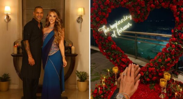 Photo of शिखर धवन ने की सगाई, गर्लफ्रेंड सोफी शाइन के साथ नए सफर की शुरुआत