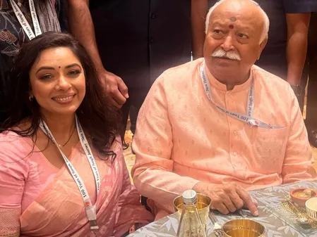 Photo of RSS शताब्दी समारोह में पहुंचीं रुपाली गांगुली, तस्वीरें शेयर कर कही ये बात