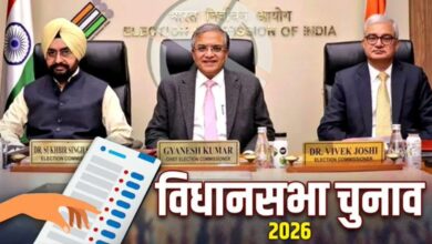 Photo of विधानसभा चुनाव 2026: बंगाल, तमिलनाडु, केरल, असम और पुडुचेरी में मतदान की तारीखें घोषित