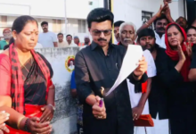 Photo of परिसीमन पर सियासी संग्राम: एमके स्टालिन ने जलाई बिल की प्रति, काला झंडा फहराकर शुरू किया आंदोलन