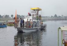 Photo of मथुरा के वृंदावन में यमुना नदी में बड़ा हादसा, स्टीमर पलटा; 10 की मौत, रेस्क्यू जारी