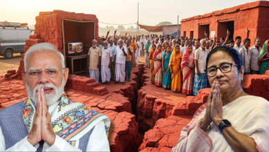 Photo of पश्चिम बंगाल चुनाव: दूसरे चरण में दोपहर 1 बजे तक 61.11% मतदान, हिंसा के बीच वोटरों की लंबी कतारें