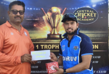 Photo of CCC T-20 टूर्नामेंट: सौरभ दुबे के तूफानी अर्धशतक से REPL क्रूसेडर्स की धमाकेदार जीत, ध्रुव एकेडमी भी जीती