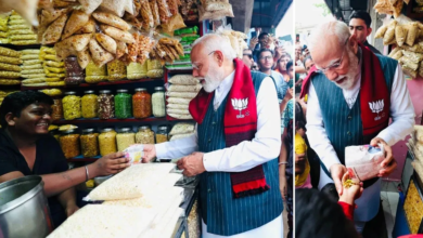 Photo of Video : जब चुनावी भागदौड़ के बीच PM ने चखा बंगाली ‘झालमुड़ी’ का स्वाद…