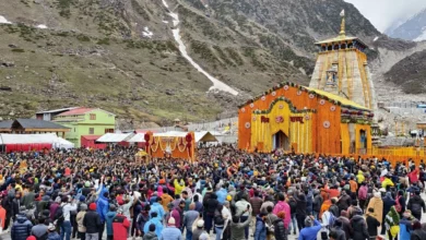 Photo of केदारनाथ धाम के कपाट खुले, भक्तों का 6 महीने का इंतजार खत्म