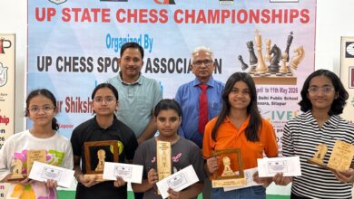 Photo of UP State Chess: गाजियाबाद की खुशीका मित्तल बनीं अंडर-13 स्टेट चैंपियन, रोमांचक मुकाबले में आगरा की आदृता को दी मात