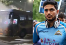 Photo of IPL Final के बाद अहमदाबाद में खौफनाक रात: खिताबी हार के गम में डूबी गुजरात टाइटंस की बस में शॉर्ट सर्किट, बाल-बाल बचे शुभमन गिल और उनके खिलाड़ी