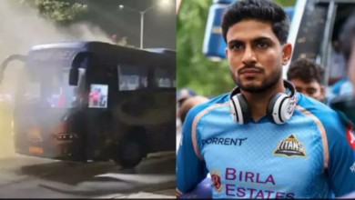 Photo of IPL Final के बाद अहमदाबाद में खौफनाक रात: खिताबी हार के गम में डूबी गुजरात टाइटंस की बस में शॉर्ट सर्किट, बाल-बाल बचे शुभमन गिल और उनके खिलाड़ी