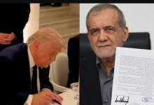 Photo of US-Iran Peace Deal: अमेरिका और ईरान के बीच युद्ध खत्म, ट्रंप और मसूद ने 14 सूत्रीय महा-डील पर किए हस्ताक्षर