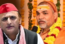 Photo of शंकराचार्य से मिले अखिलेश यादव, कई मुद्दों पर हुई चर्चा