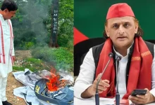 Photo of सीतापुर में अखिलेश यादव के खिलाफ विवादित होर्डिंग, सपा सांसद आनंद भदौरिया ने पोस्टर जलाया